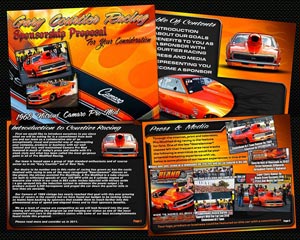 Gary Courtier Camaro Pro Mod Sponsorship Proposal