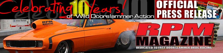 rpm magazine heads up doorslammer racing